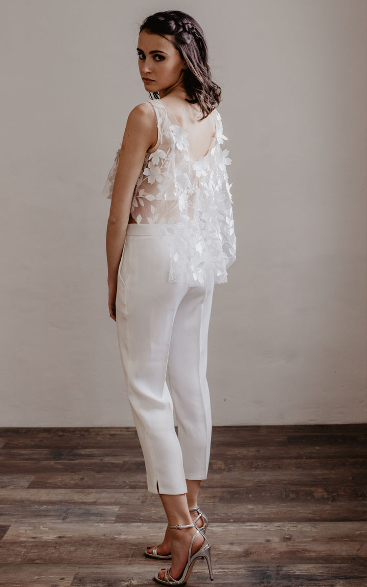 Pantalon Tenue Mariage Civil 2021 Tailleur Pantalon Helline Tenue